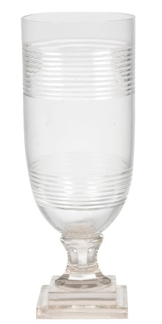 Large Glass Stripe Hurricane