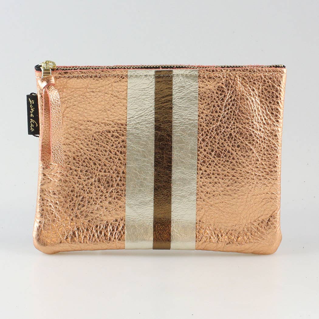 The Stripe Everyday Pouch - FALL colors and 2 sizes! Success