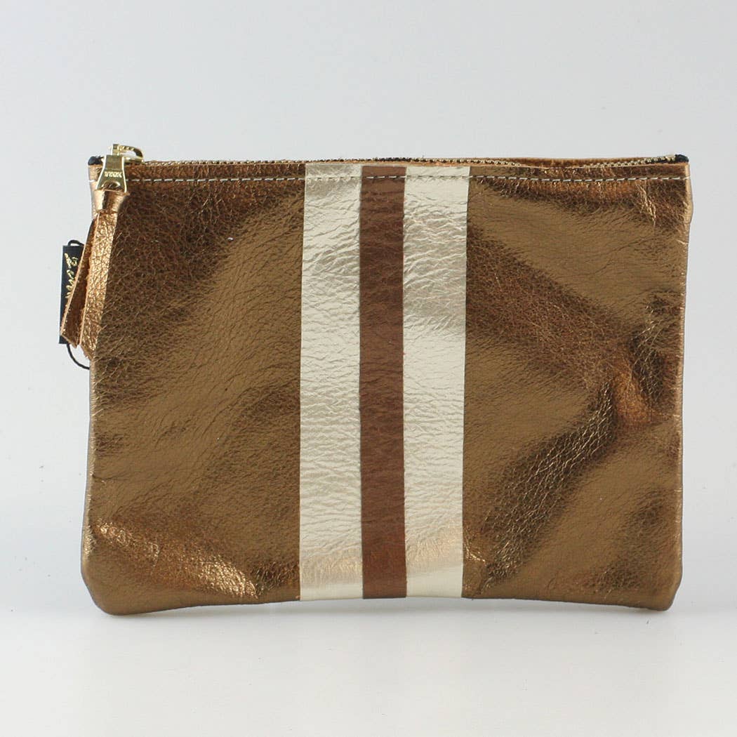 The Stripe Everyday Pouch - FALL colors and 2 sizes! Success