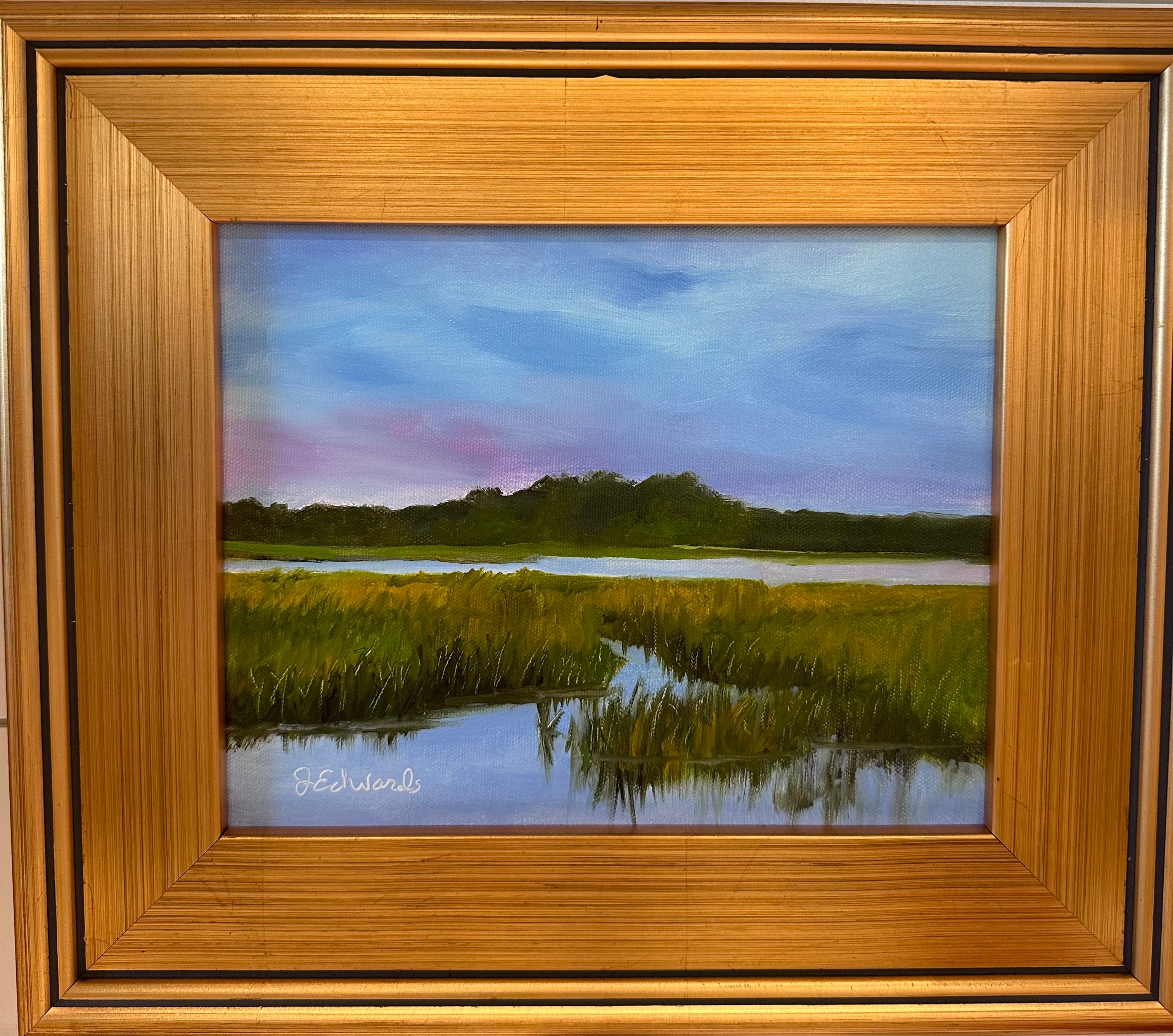 "Marsh Display" Oil Painting by Jenifer Edwards