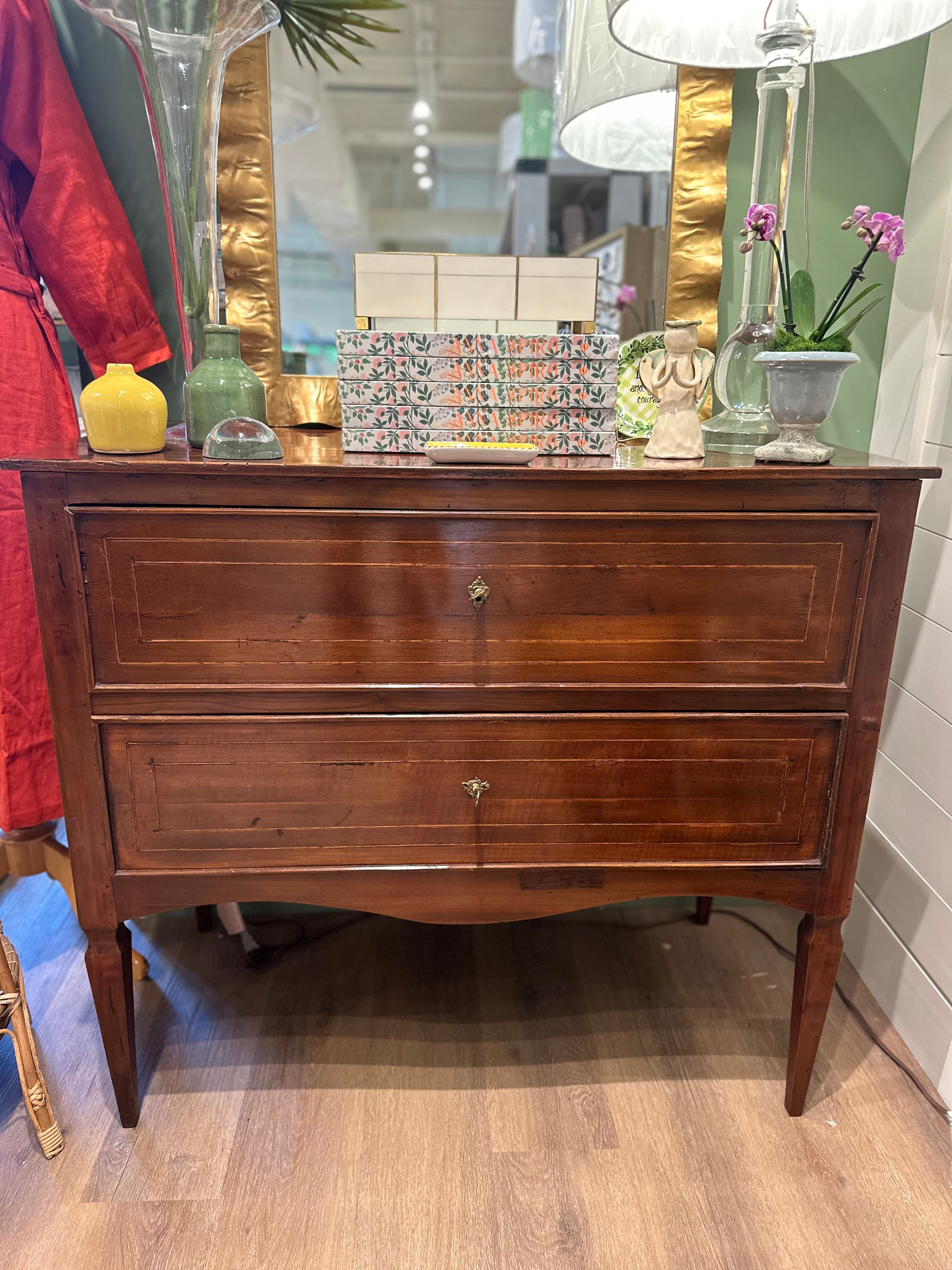 Antique 2- Drawer Chest