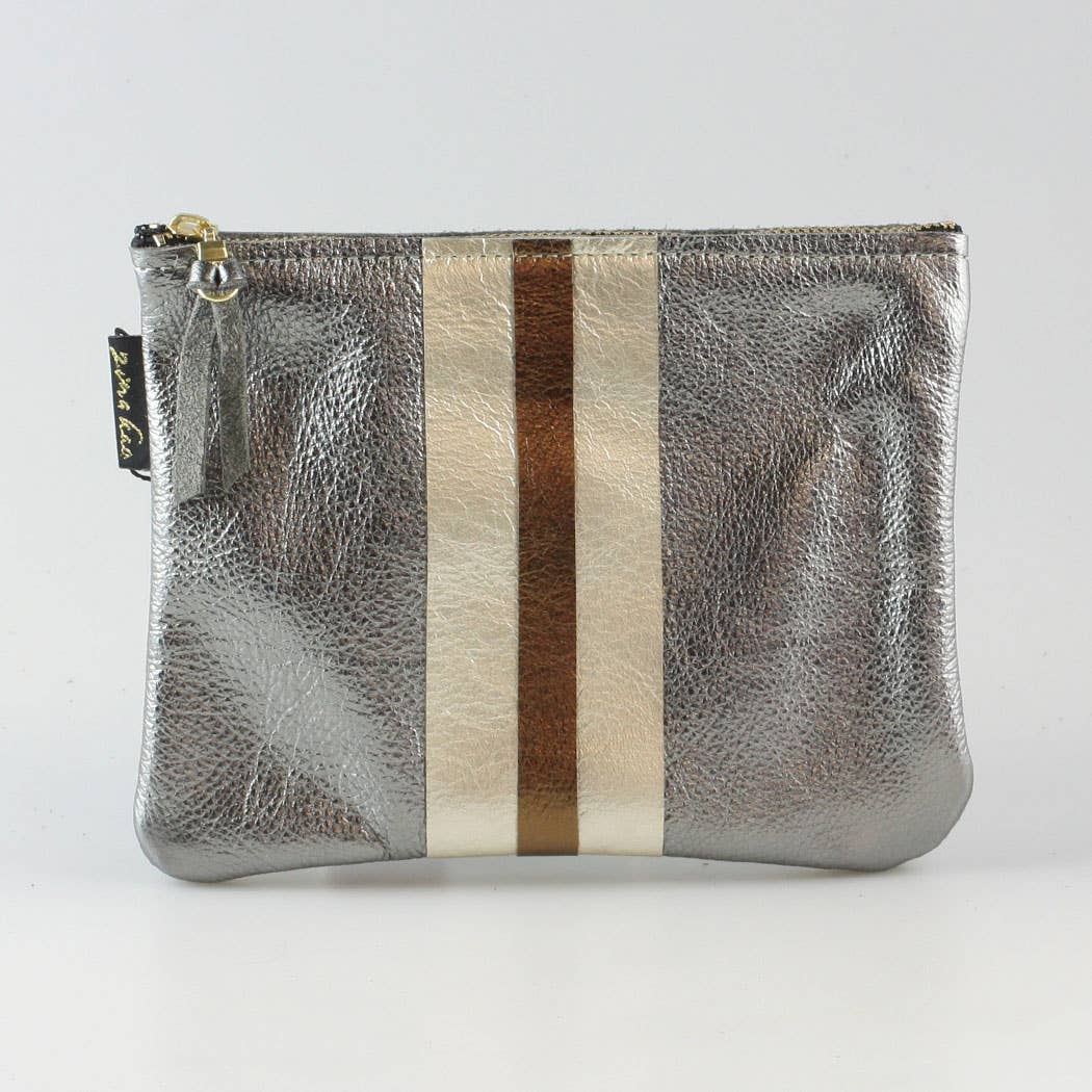 The Stripe Everyday Pouch - FALL colors and 2 sizes! Success