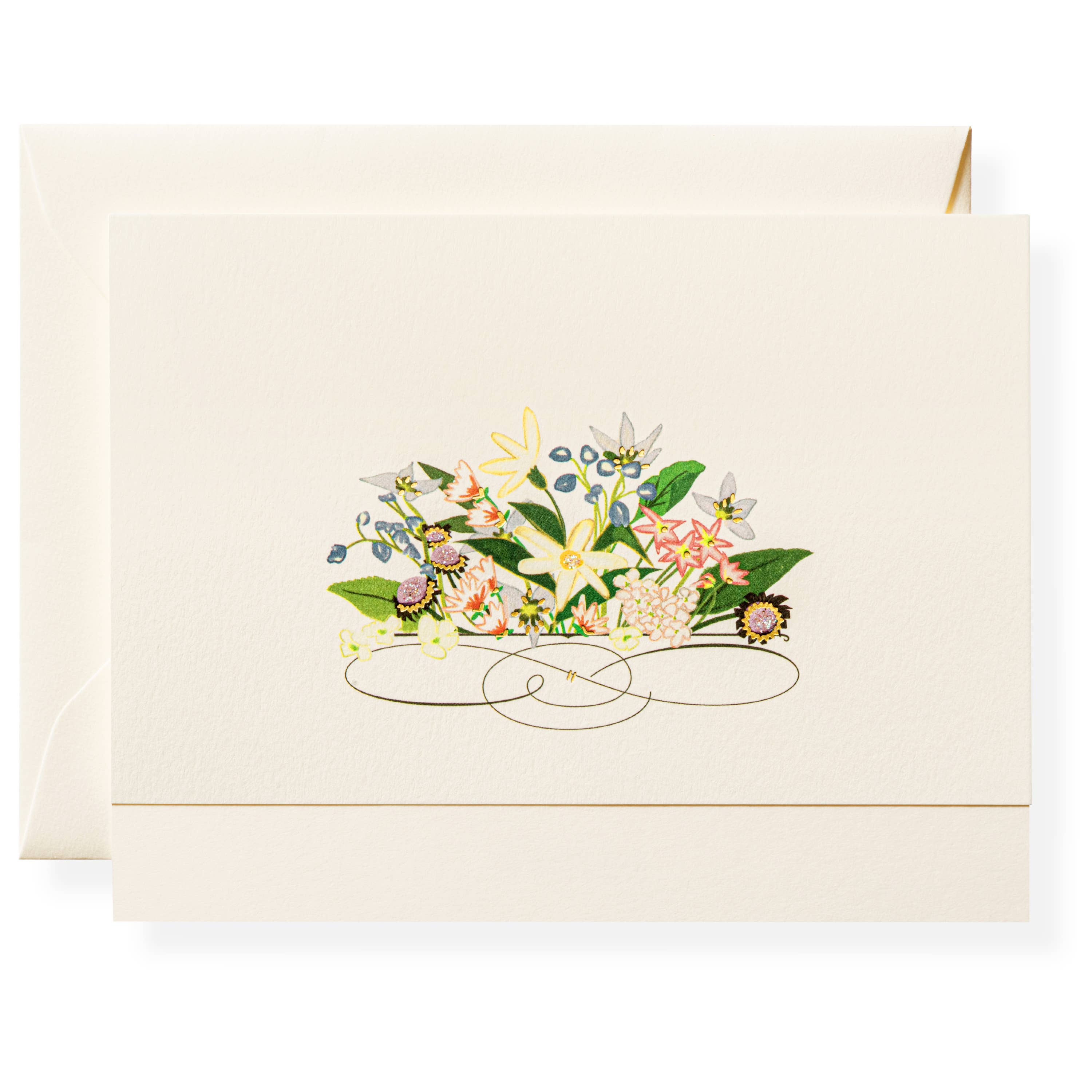 Flourish Note Card Box