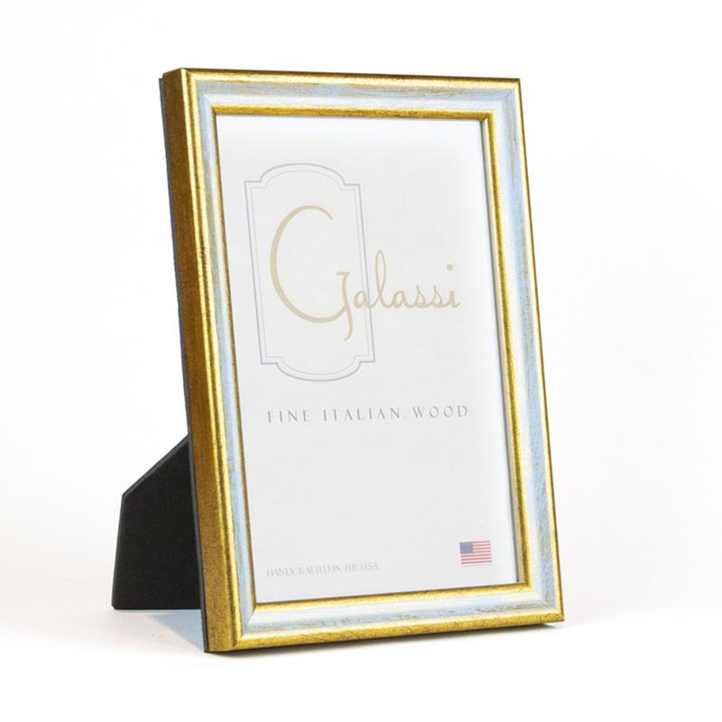 Galassi Blue/Gold Florentine Picture Frame