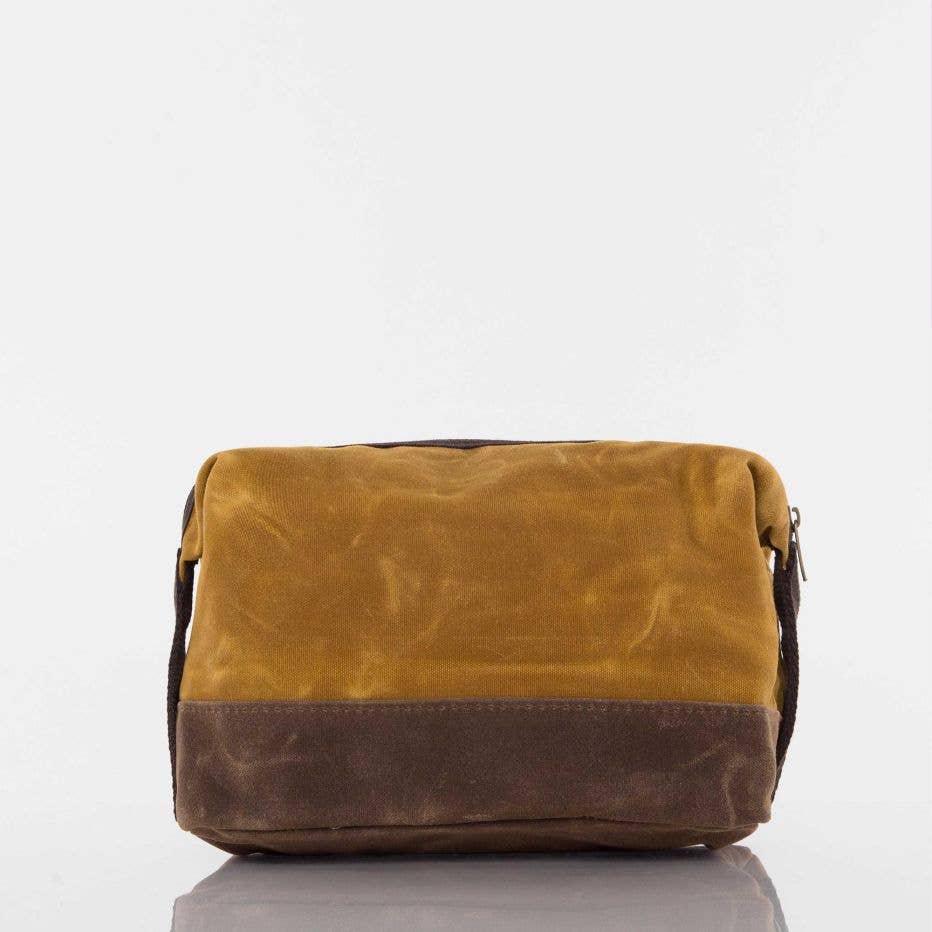 Waxed Dopp Kit