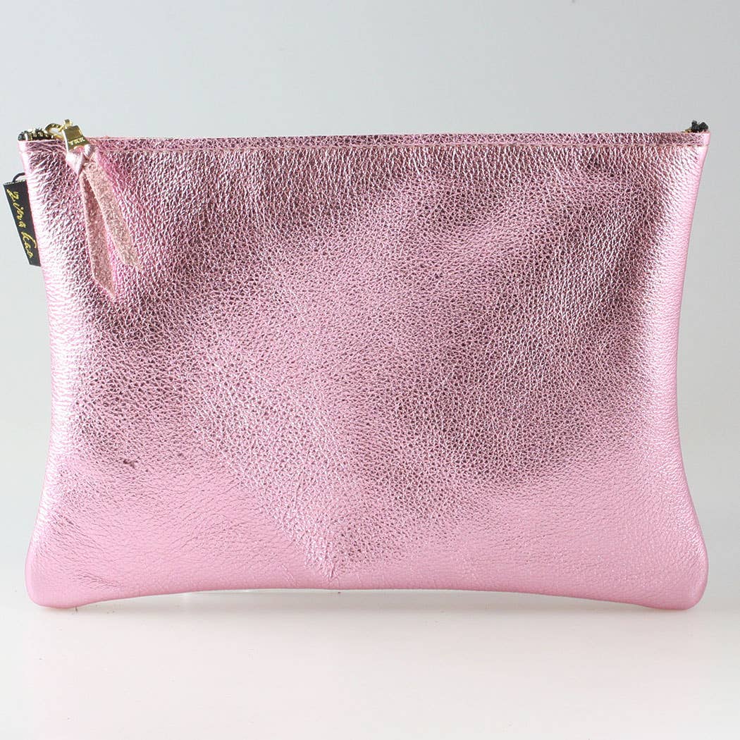 Metallic Everyday Pouch: 4 sizes! Ginger/Monroe/Carter++