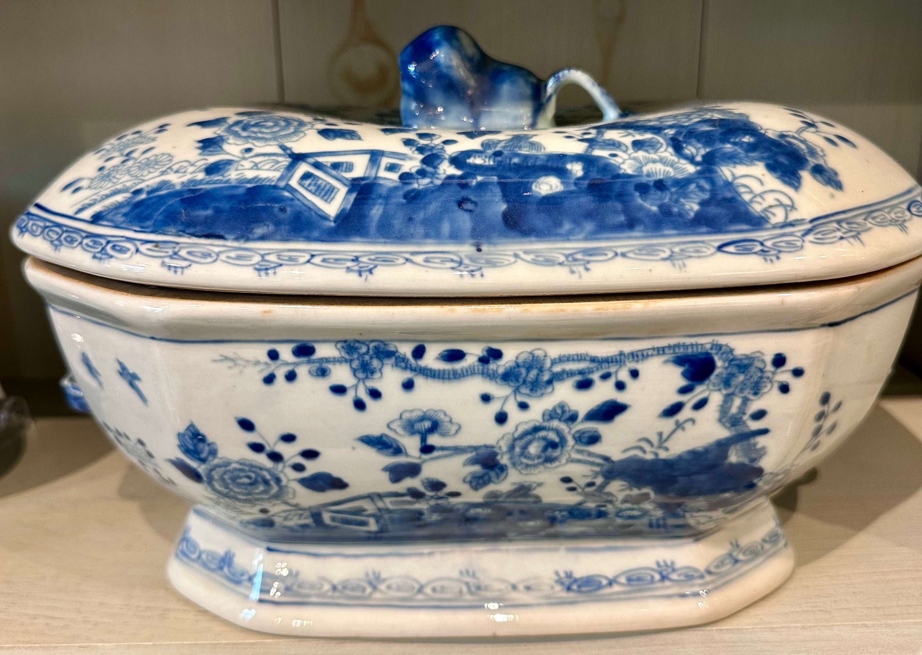 Blue and White Tureen