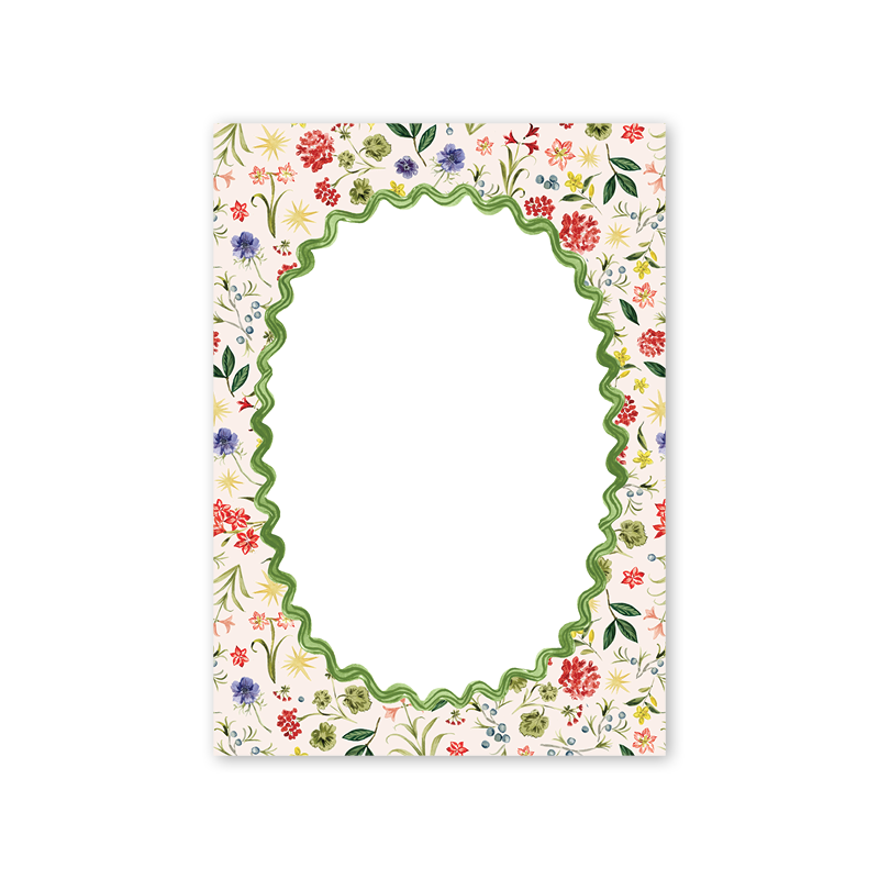 Bella Garden Ric Rac Notepad