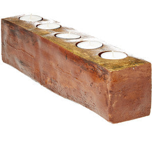 Gold Tea Light 5 Candleholder