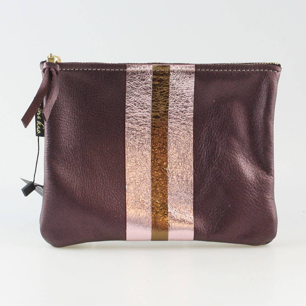 The Stripe Everyday Pouch - FALL colors and 2 sizes! Success