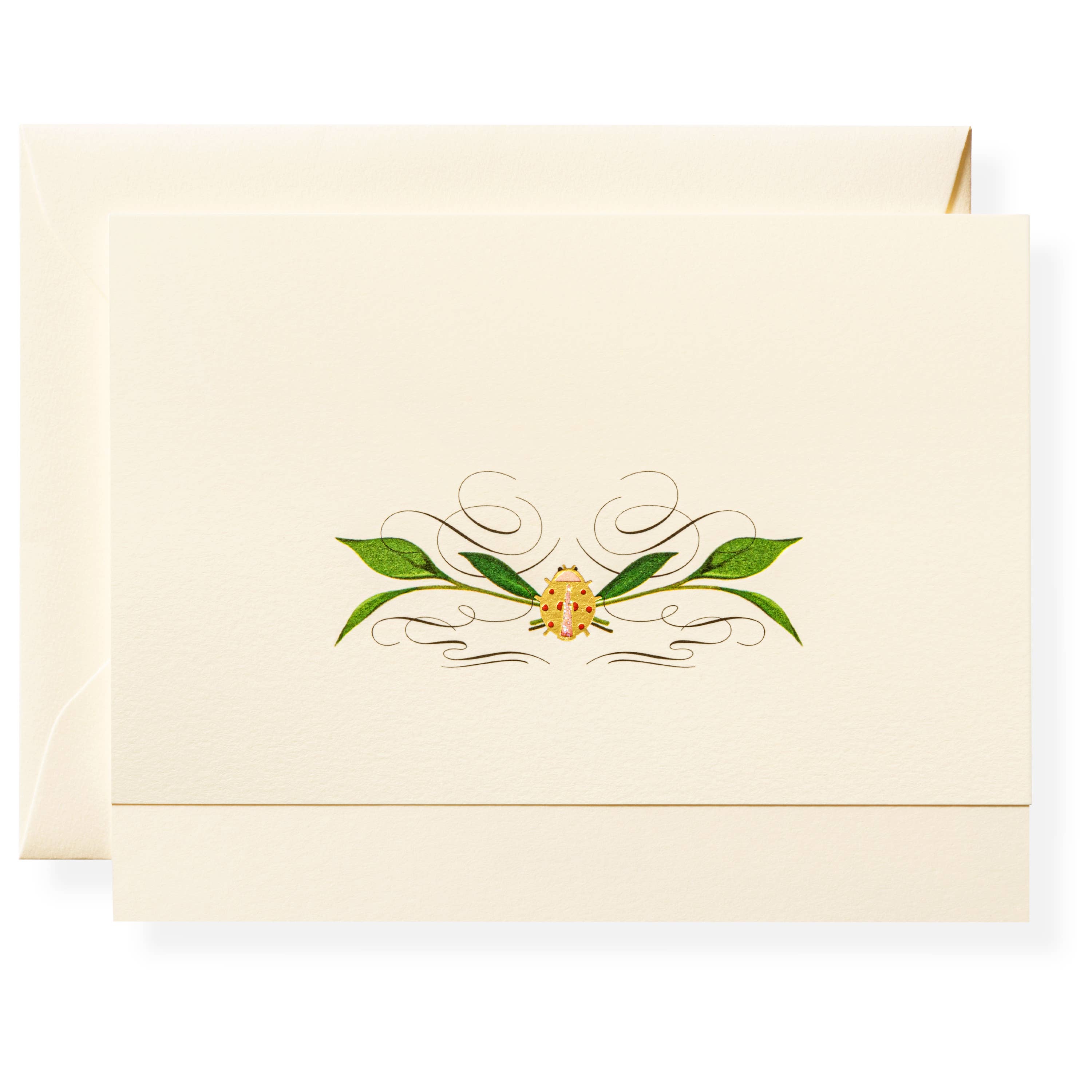 Flourish Note Card Box