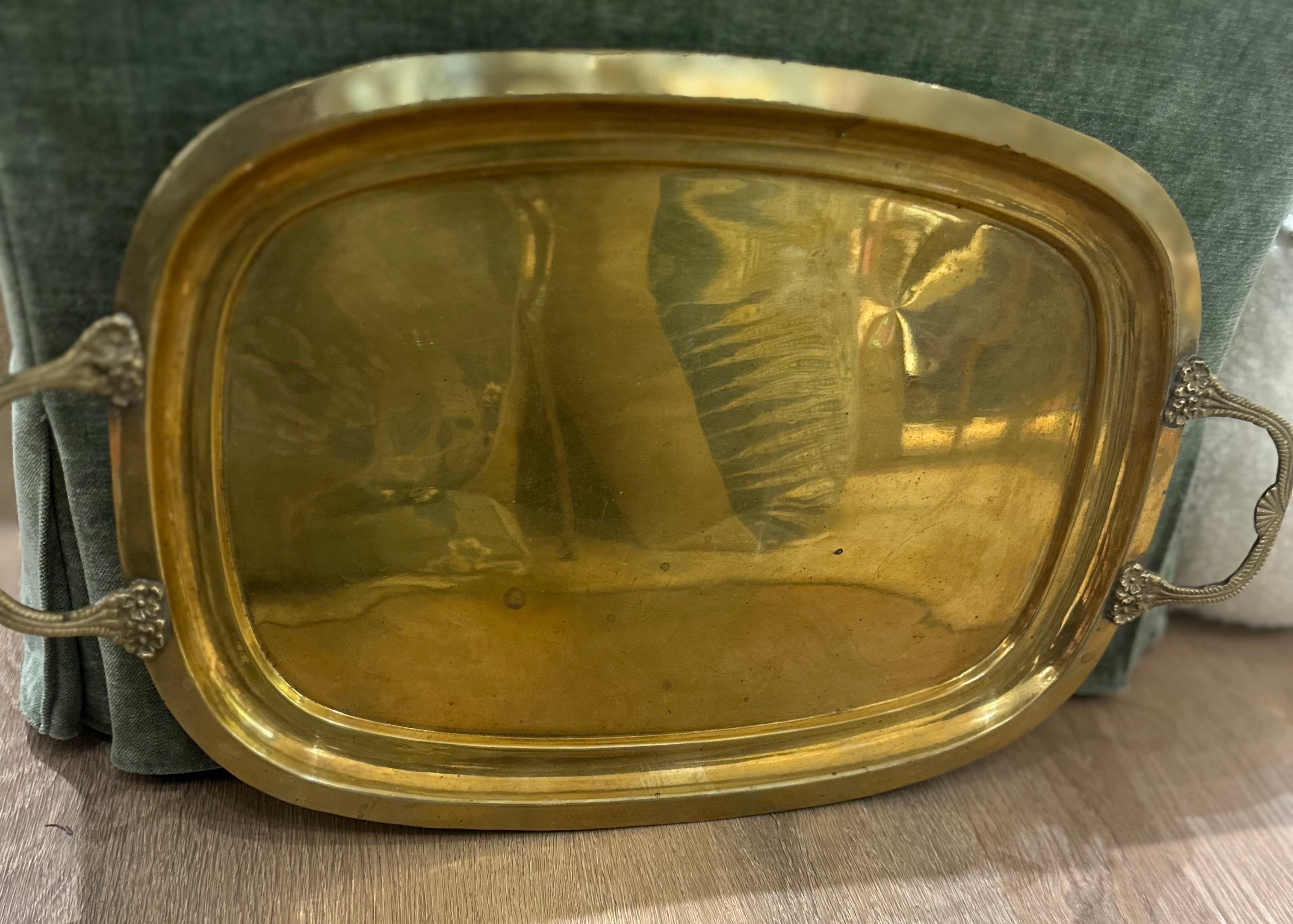 Vintage Brass Tray