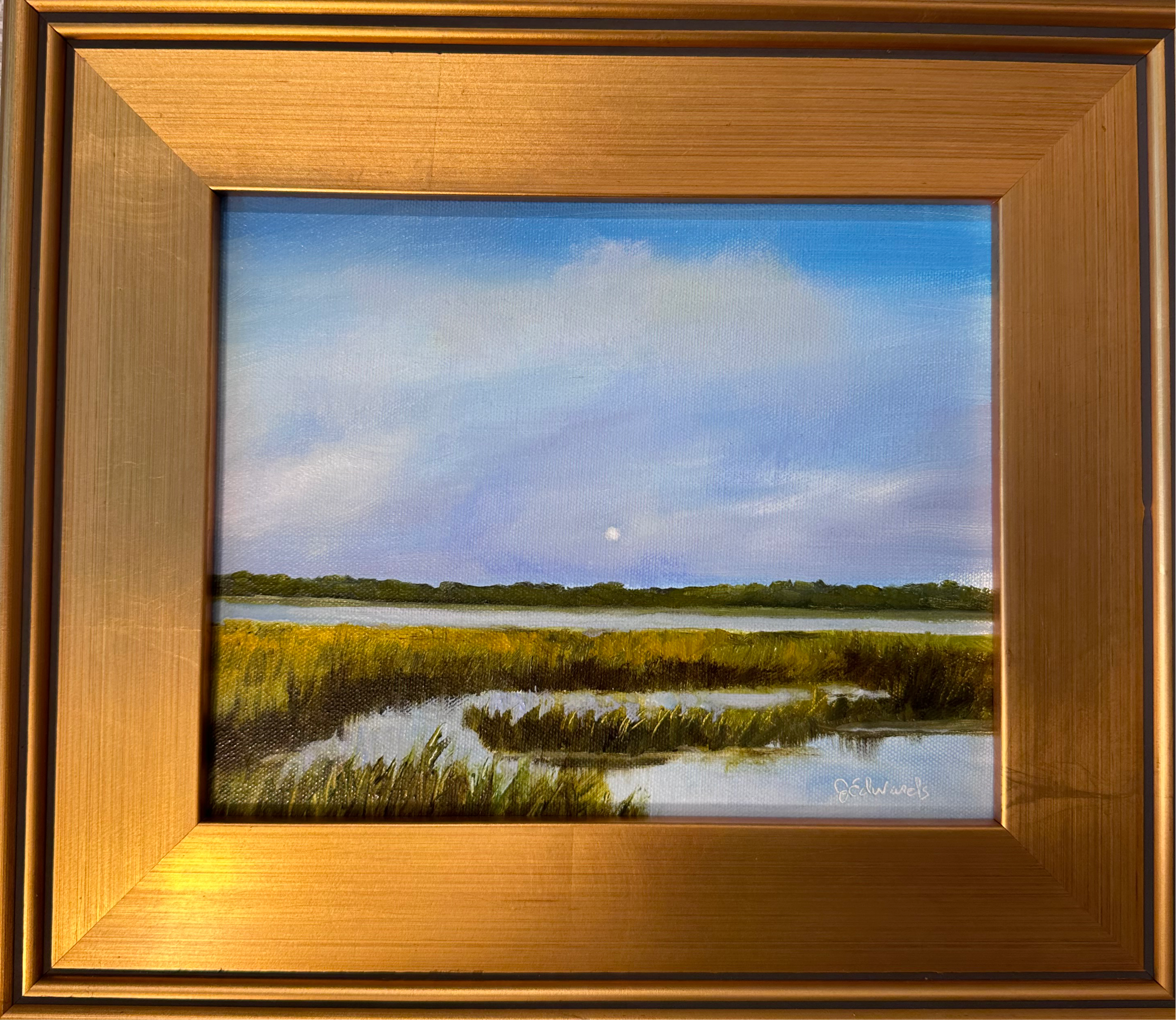 "S.C. Marsh" Oil Painting by Jenifer Edwards