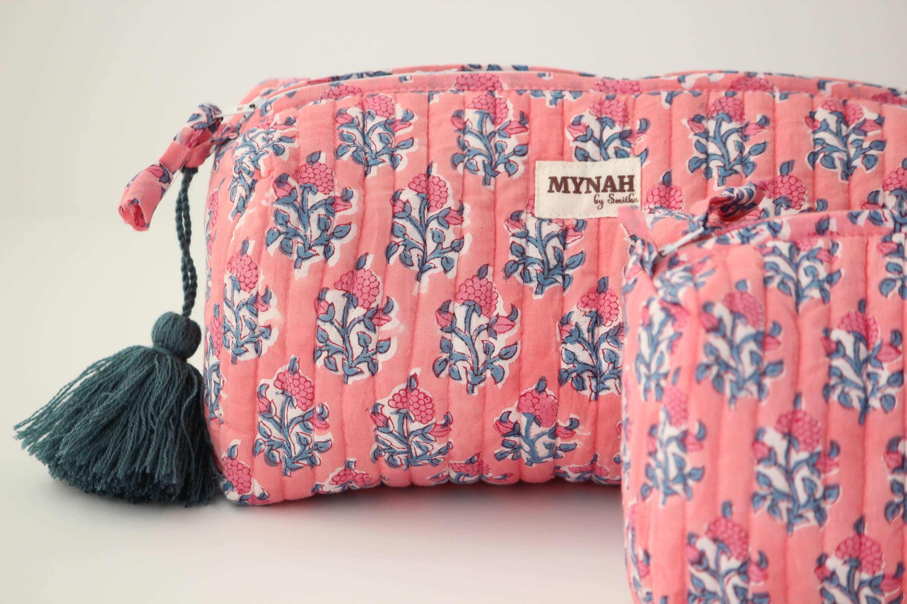 Watermelon floral travel/make up/organizer/ bag