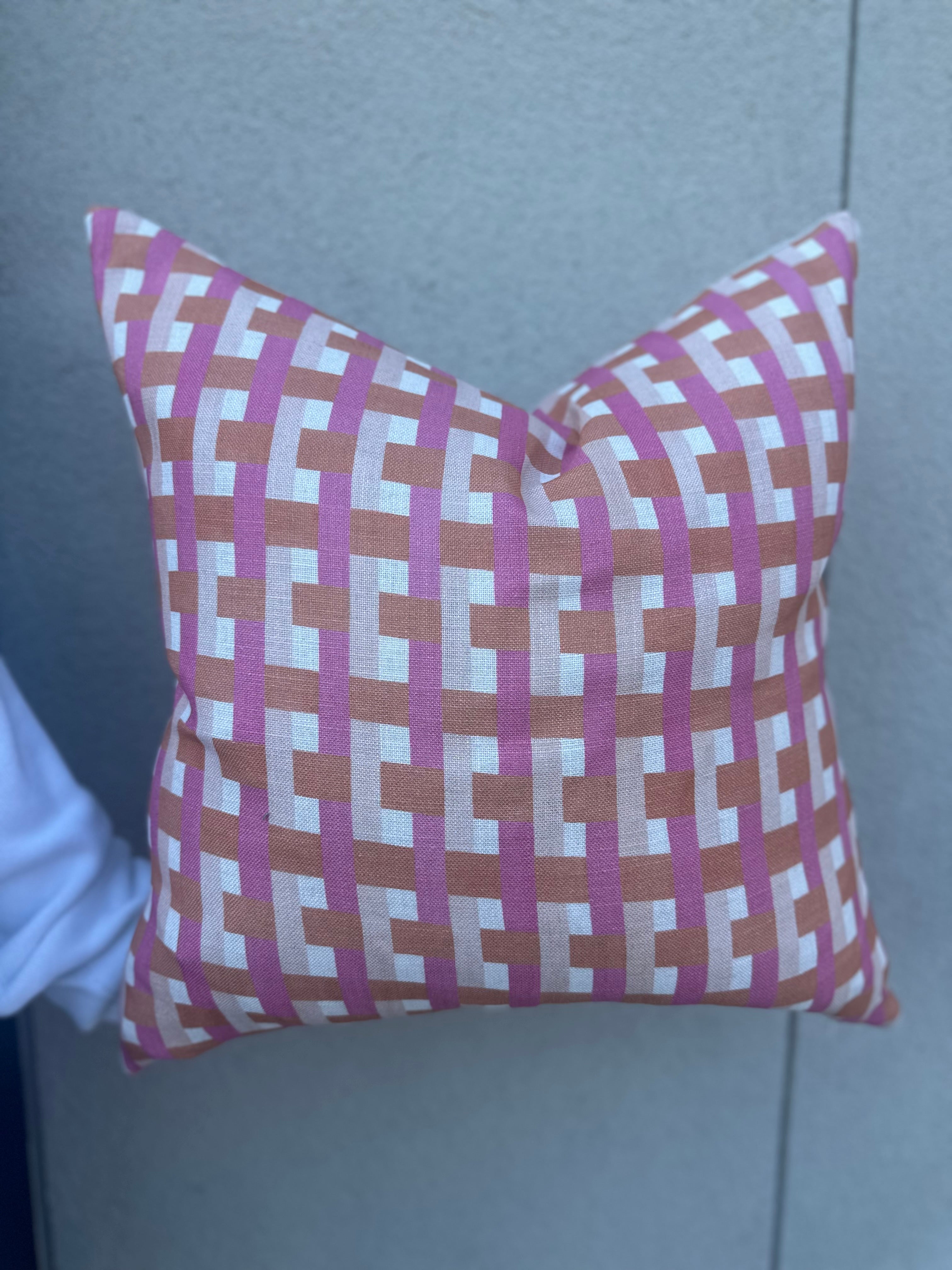 Imogen Heath Anni Check Pillow