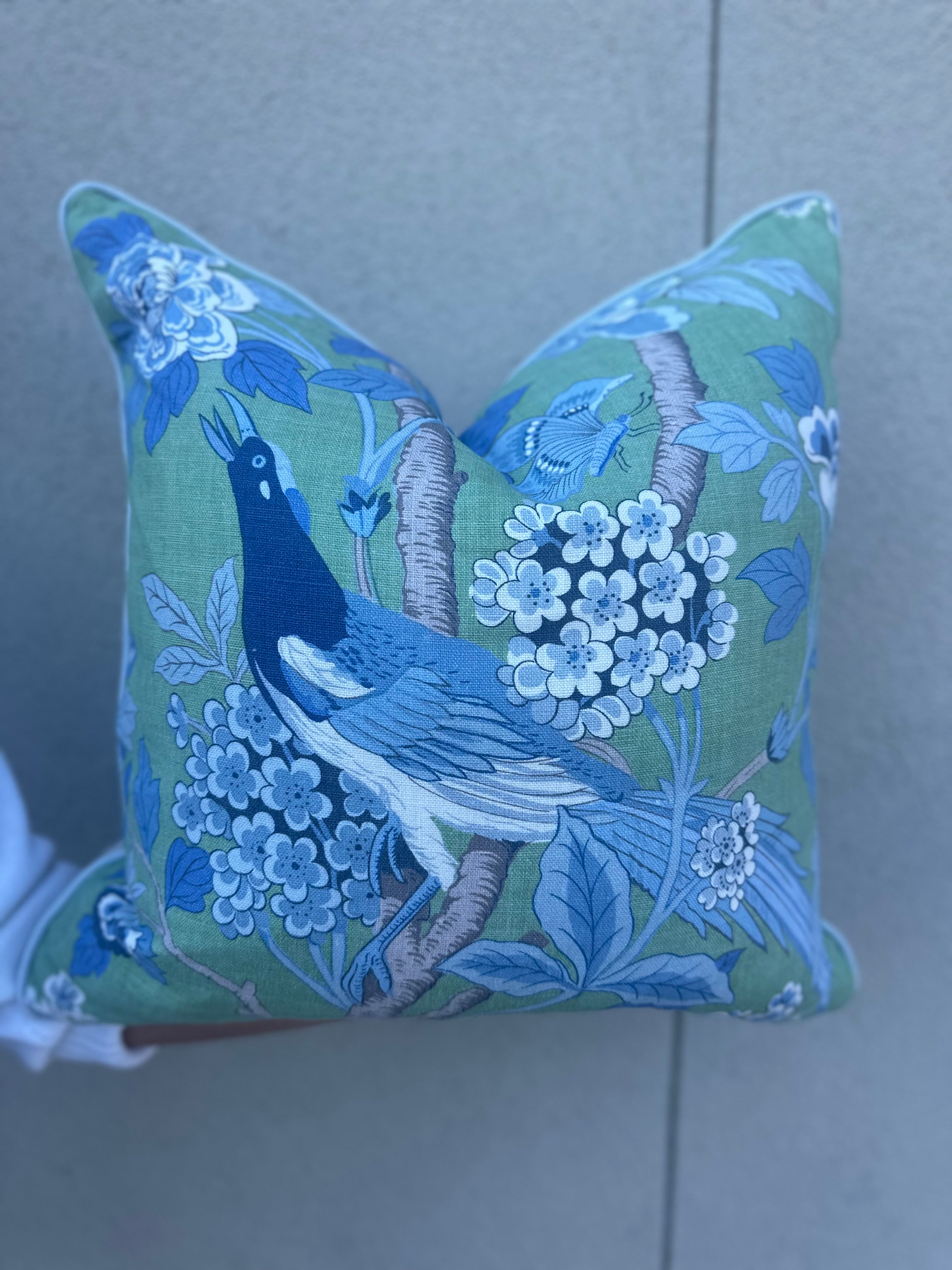 GP&J Baker Hydrangea Pillows