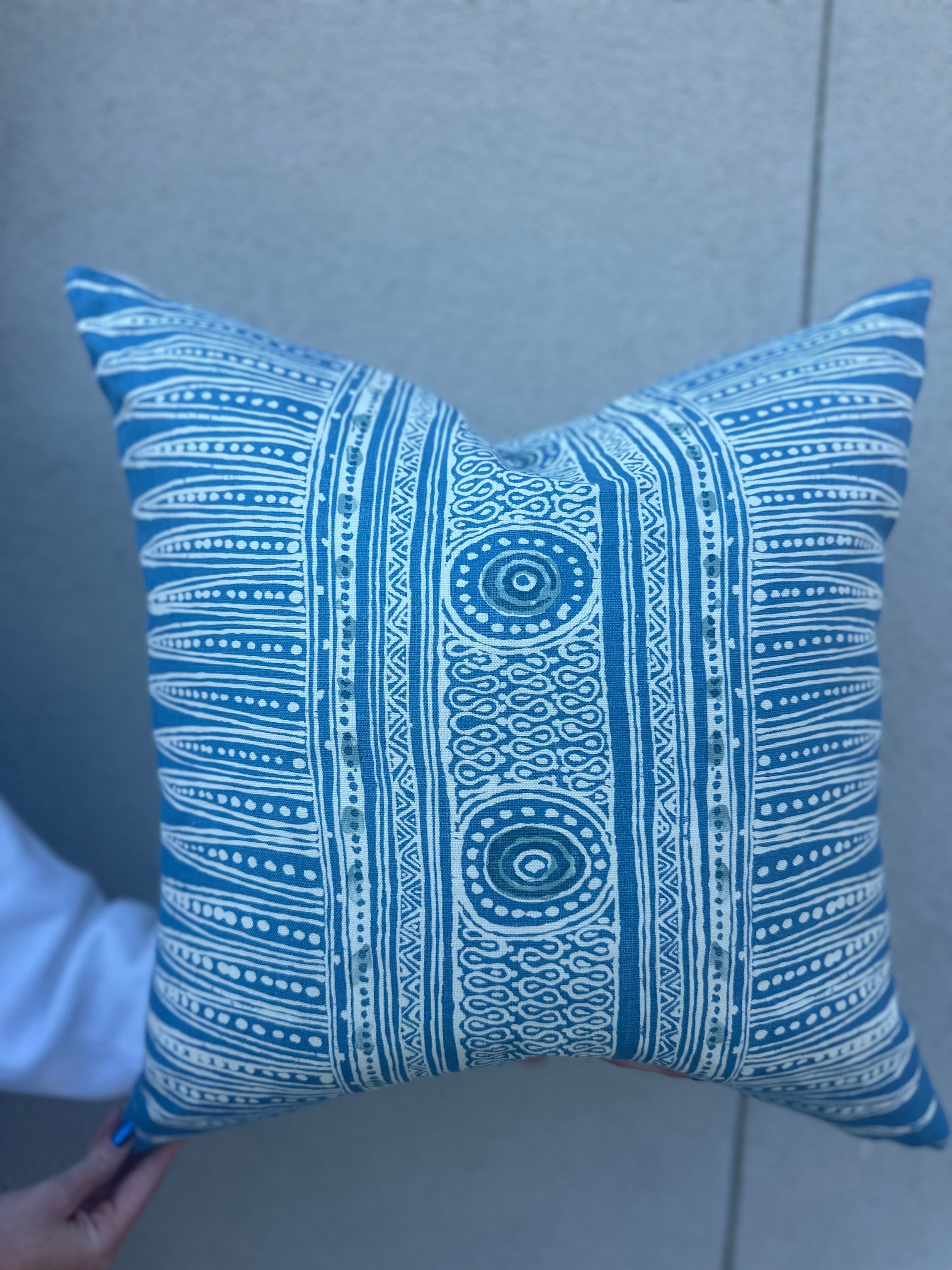 Indian Zag Lee Jofa Pillows