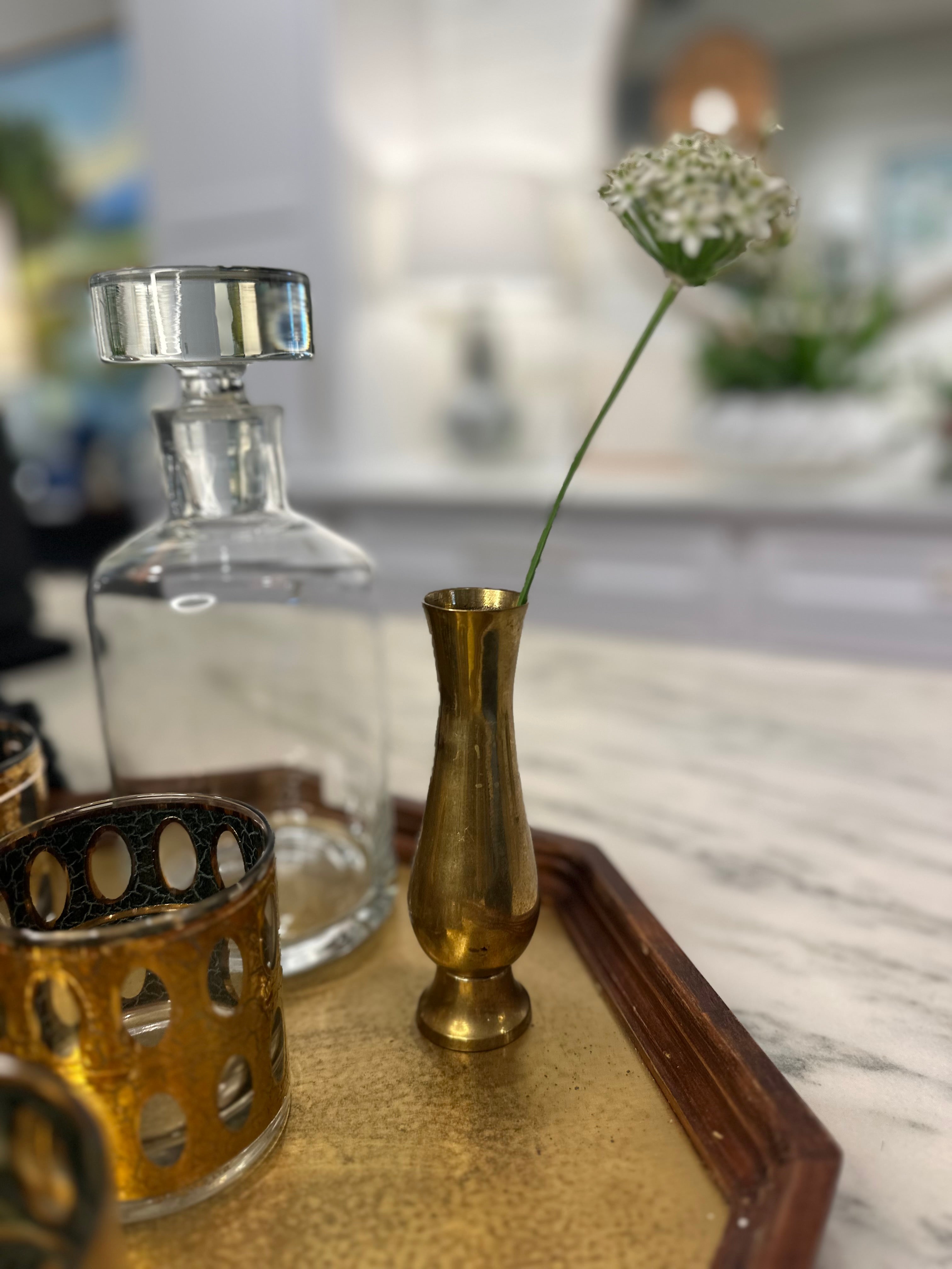 Brass Bud Vase