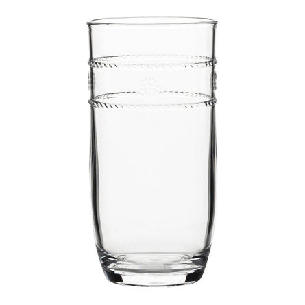 Isabella Acrylic Large Beverage Tumbler - Clear