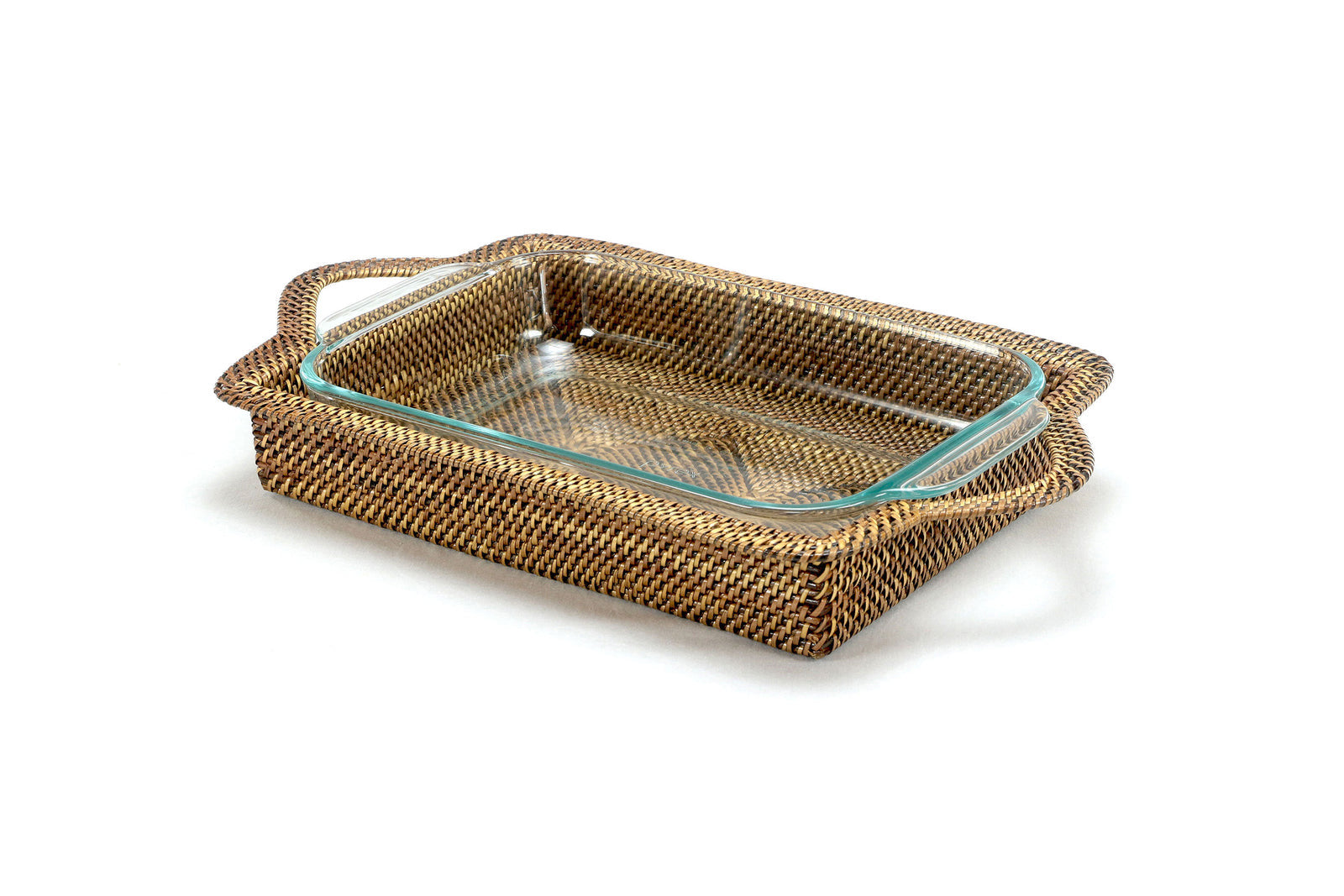 Rectangular Casserole Basket w/ Baking Dish