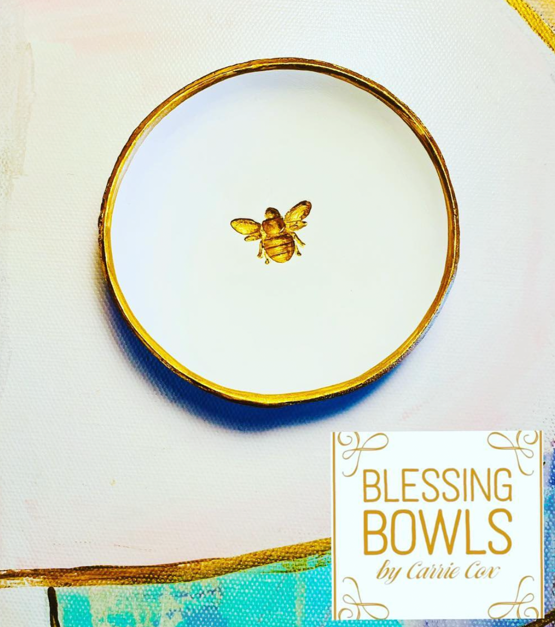 Small Bee Blessing Bowl