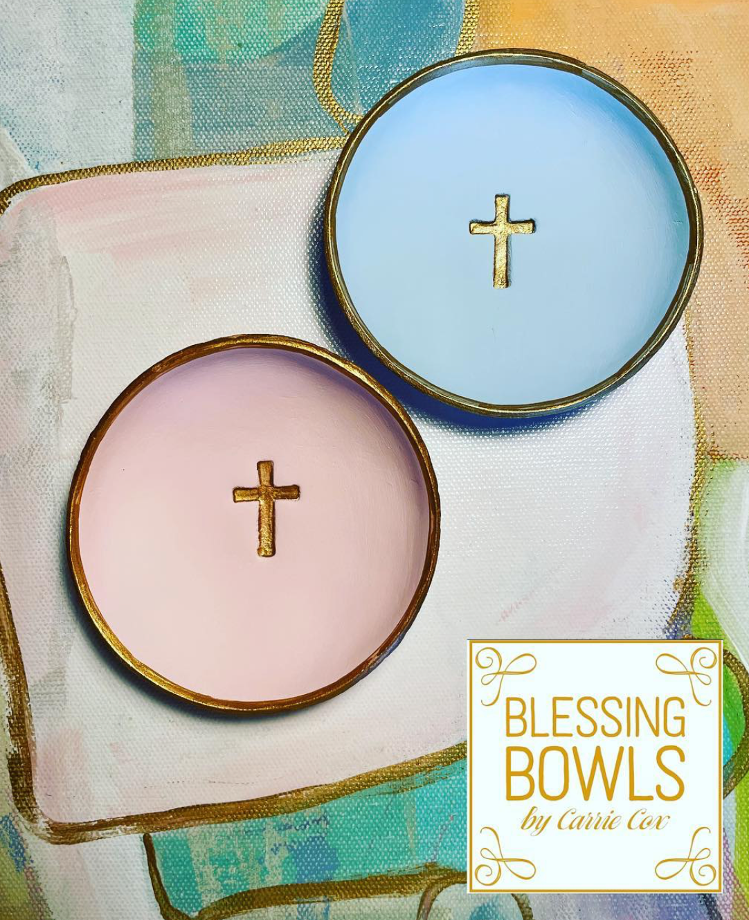 Glory Cross Blessing Bowl