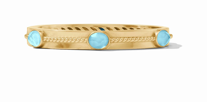 Nassau Stone Hinge Bangle