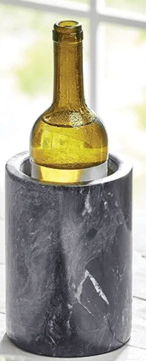 Marble Cylinder Wine Cooler