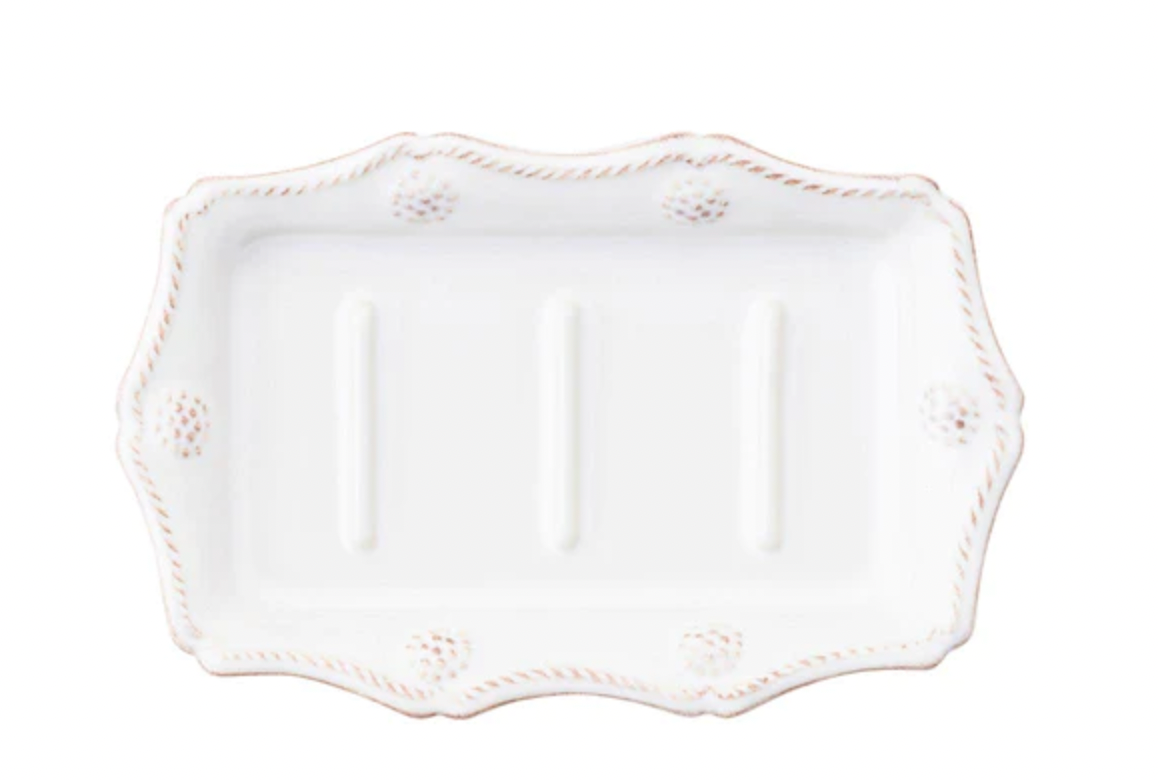 Berry & Thread Whitewash Soap Dish