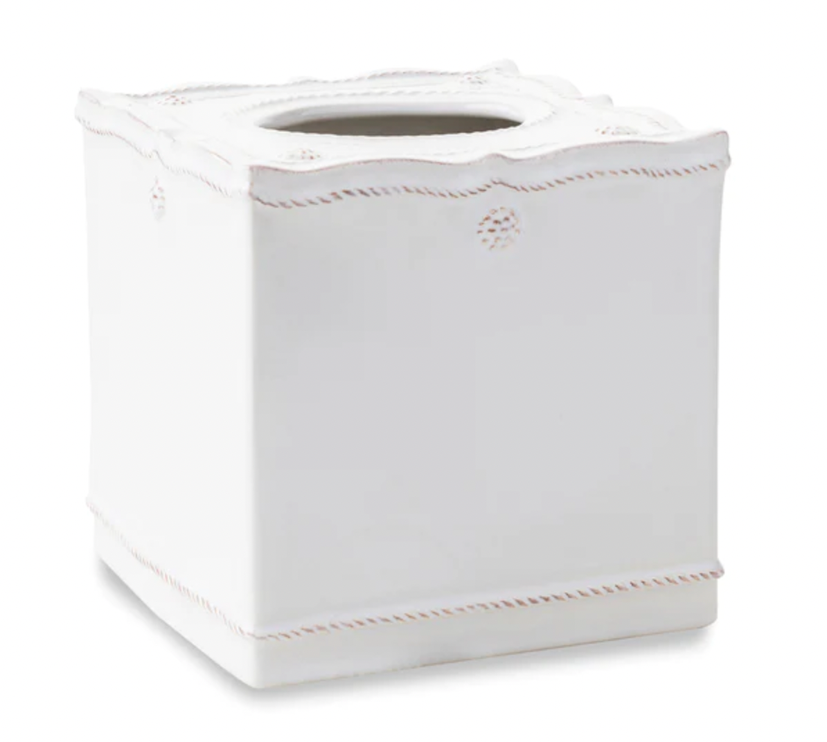 Berry & Thread Whitewash Tissue Box Cover