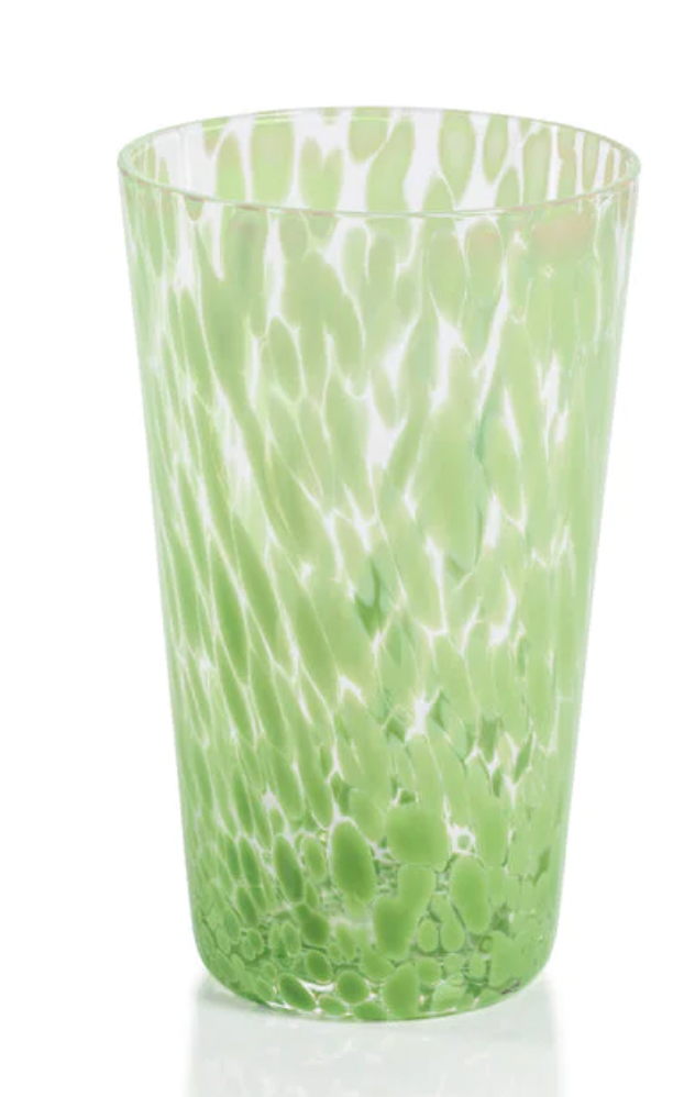 Gigi Speckled High Ball Glass