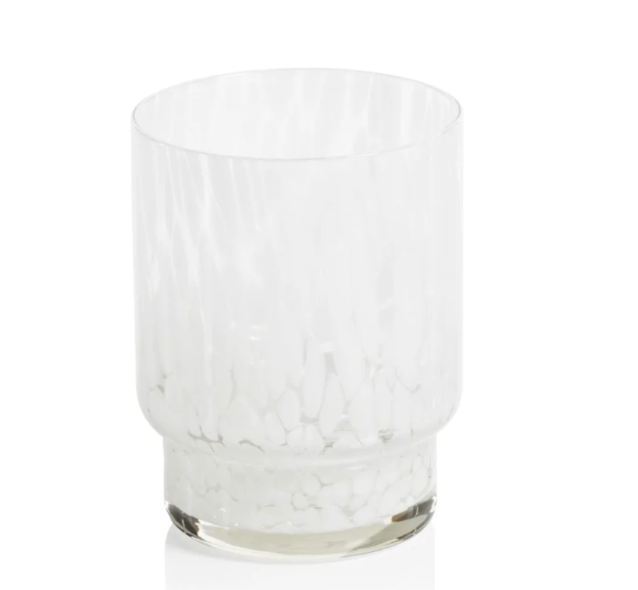 Amalfi White Tortoise Tumbler