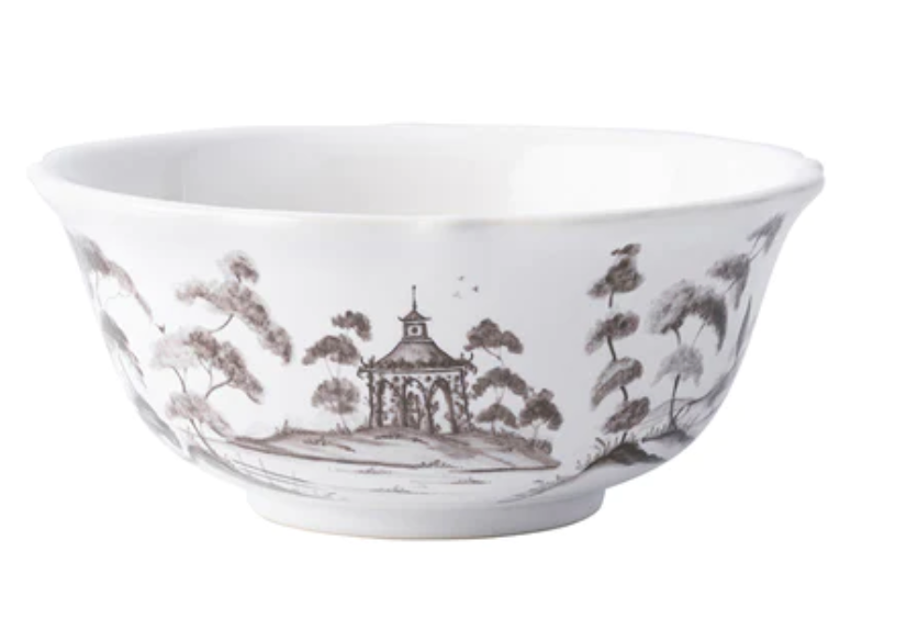 Juliska Country Estate Cereal/Ice Cream Bowl - Flint Grey