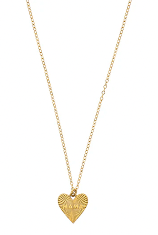 Dainty Heart MAMA Necklace