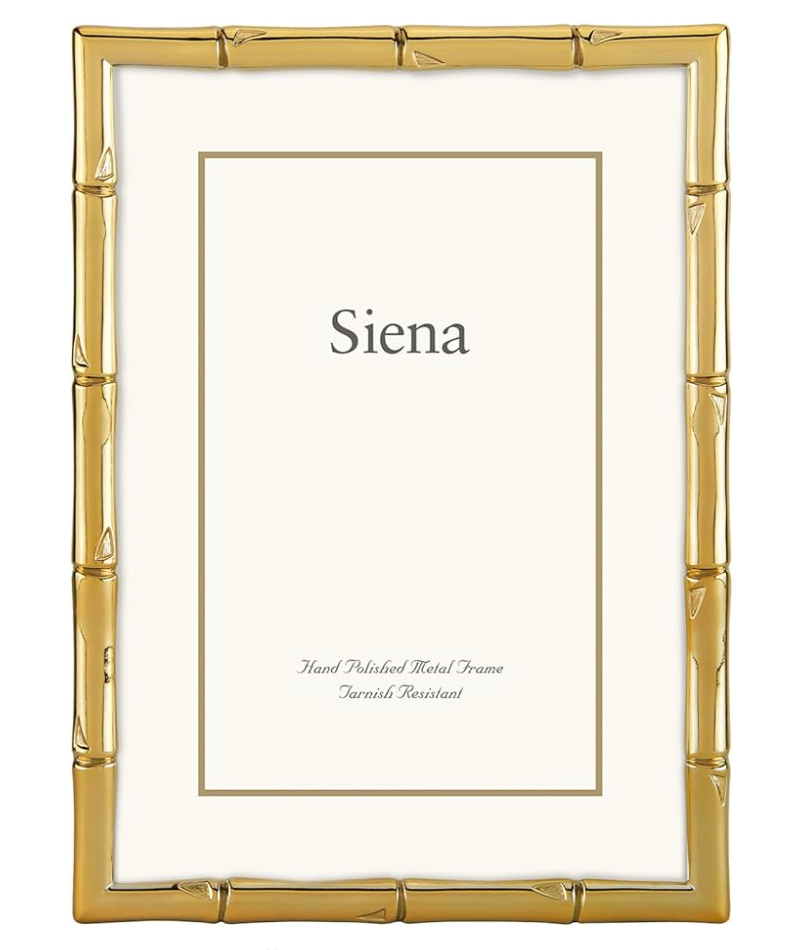 Siena Gold Bamboo Frame