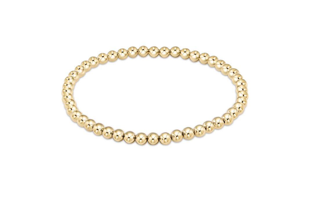 Enewton Classic Gold 4mm Bead Bracelet