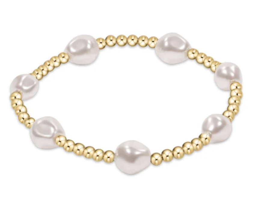 Admire Gold 3mm Bead- Pearl