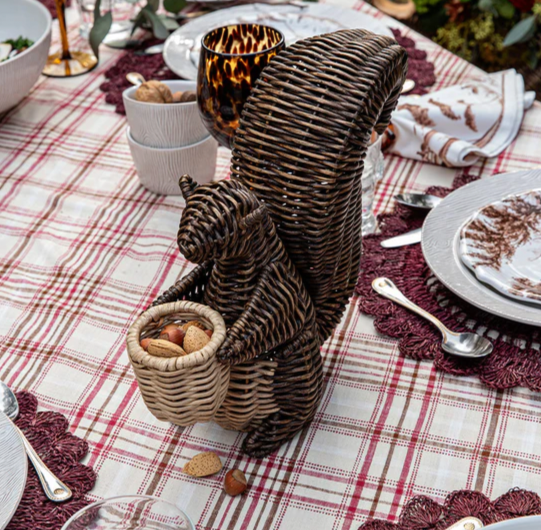 Devon Willow Squirrel Flameless Candle Holder