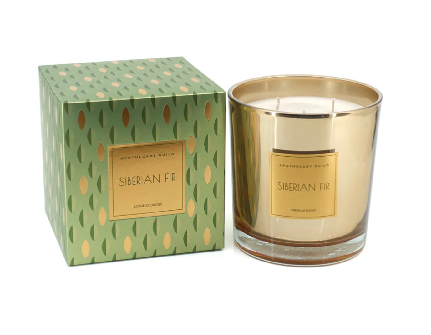 Signature ag boxed candle jar - 19 oz siberian fir