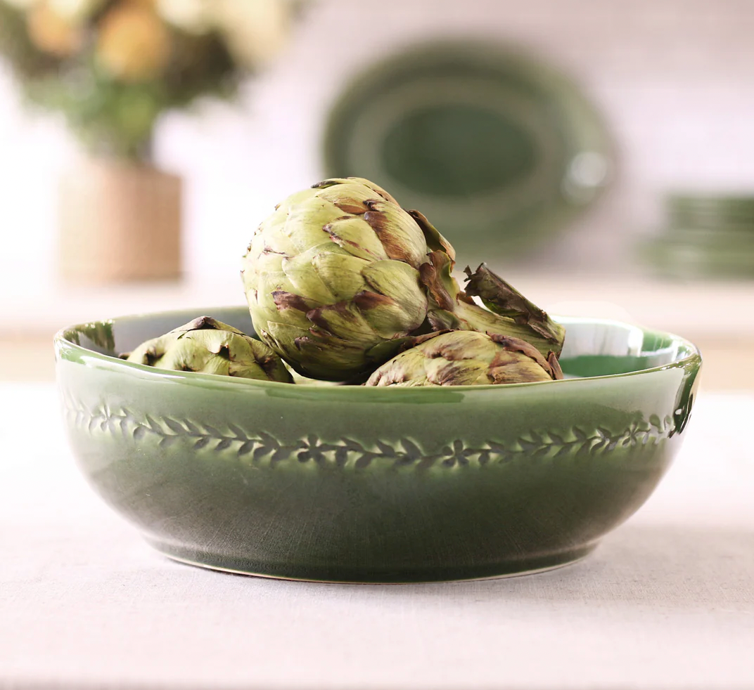 CERAMIC Valentina Large Bowl (Green)