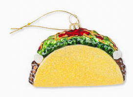 Taco Ornament