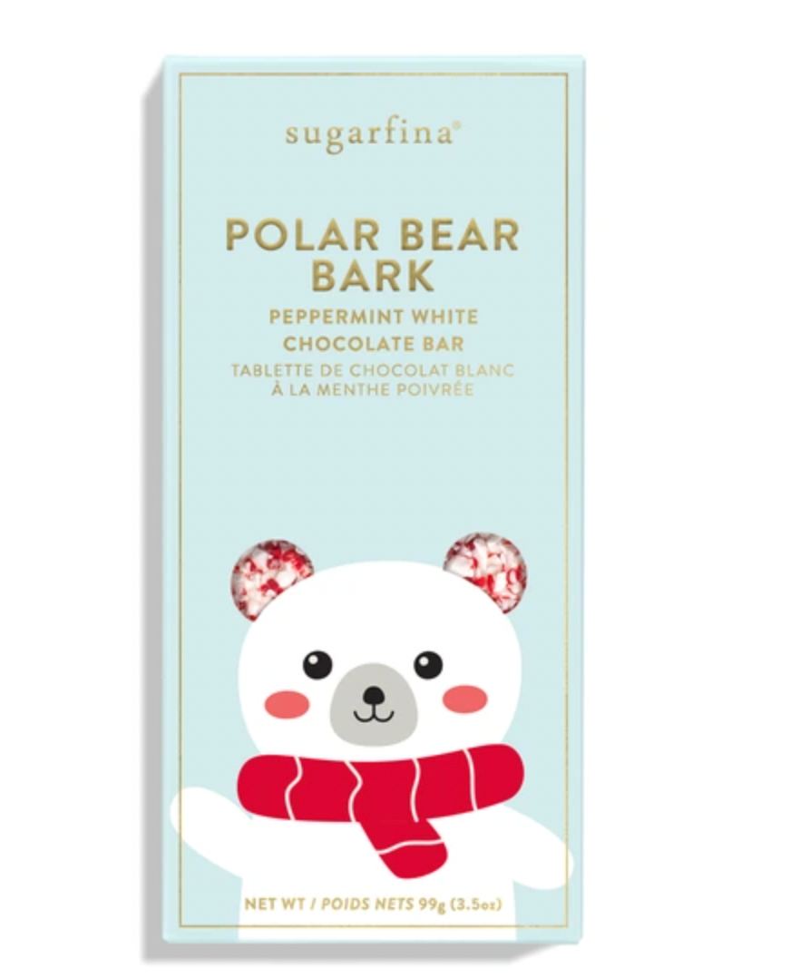 Polar Bear Bark White Chocolate Peppermint Bar