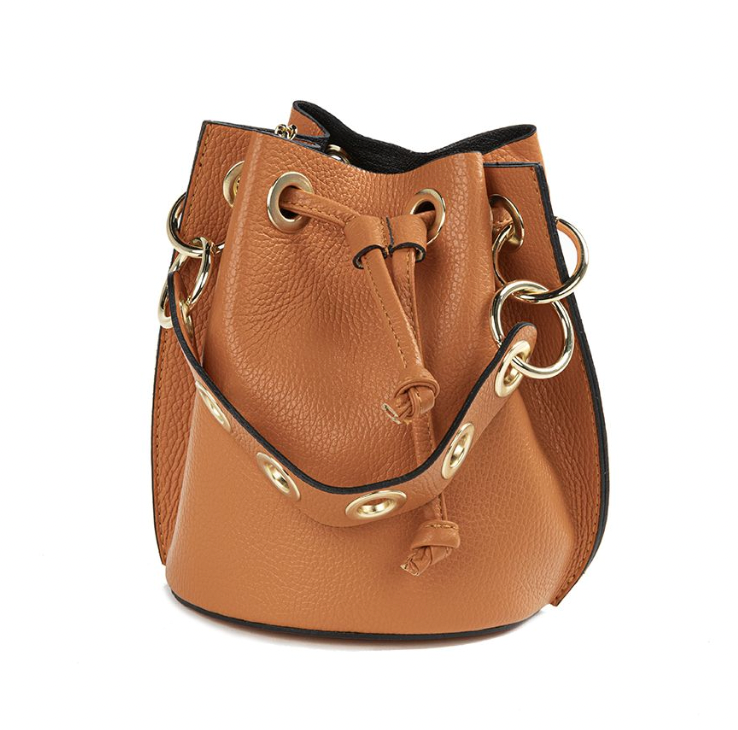 Leather Bucket Bag