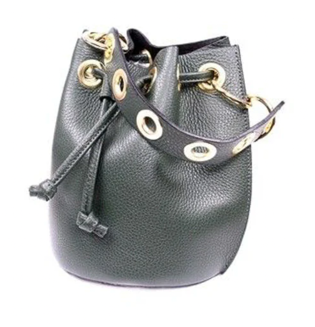 Leather Bucket Bag