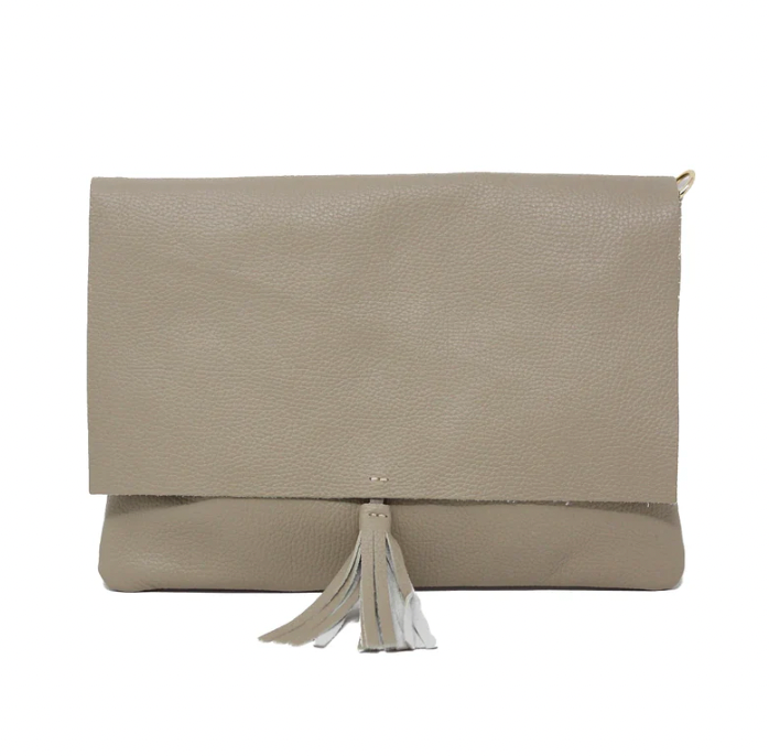 Leather Envelope Handbag