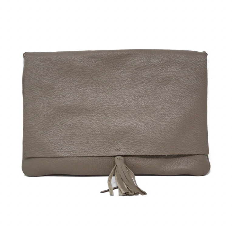 Leather Envelope Handbag