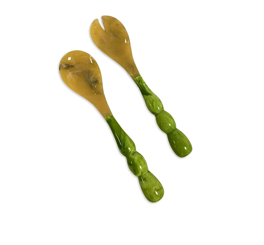 RESIN Rio Bubble Salad Servers