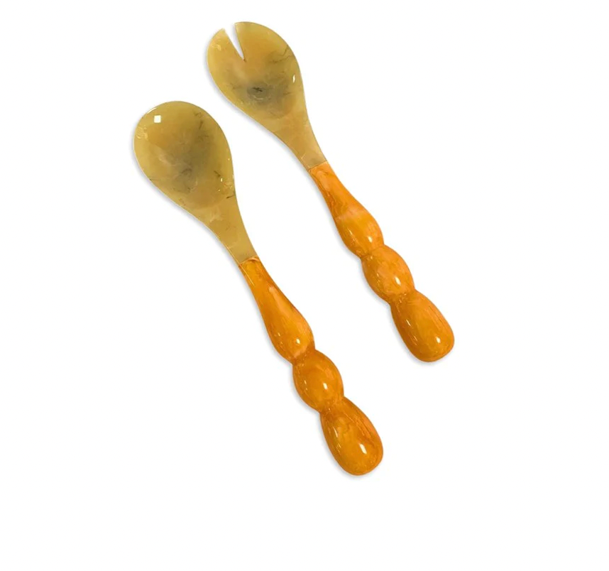 RESIN Rio Bubble Salad Servers