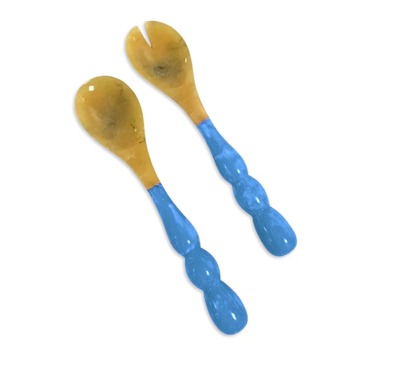 RESIN Rio Bubble Salad Servers