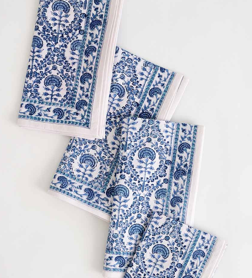 Carolina Blue Napkins (set of 4)